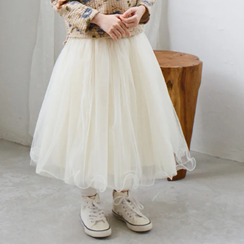 Baby Girl Skirts Children Clothing Girls Casual Tutu Skirts Puff Mid