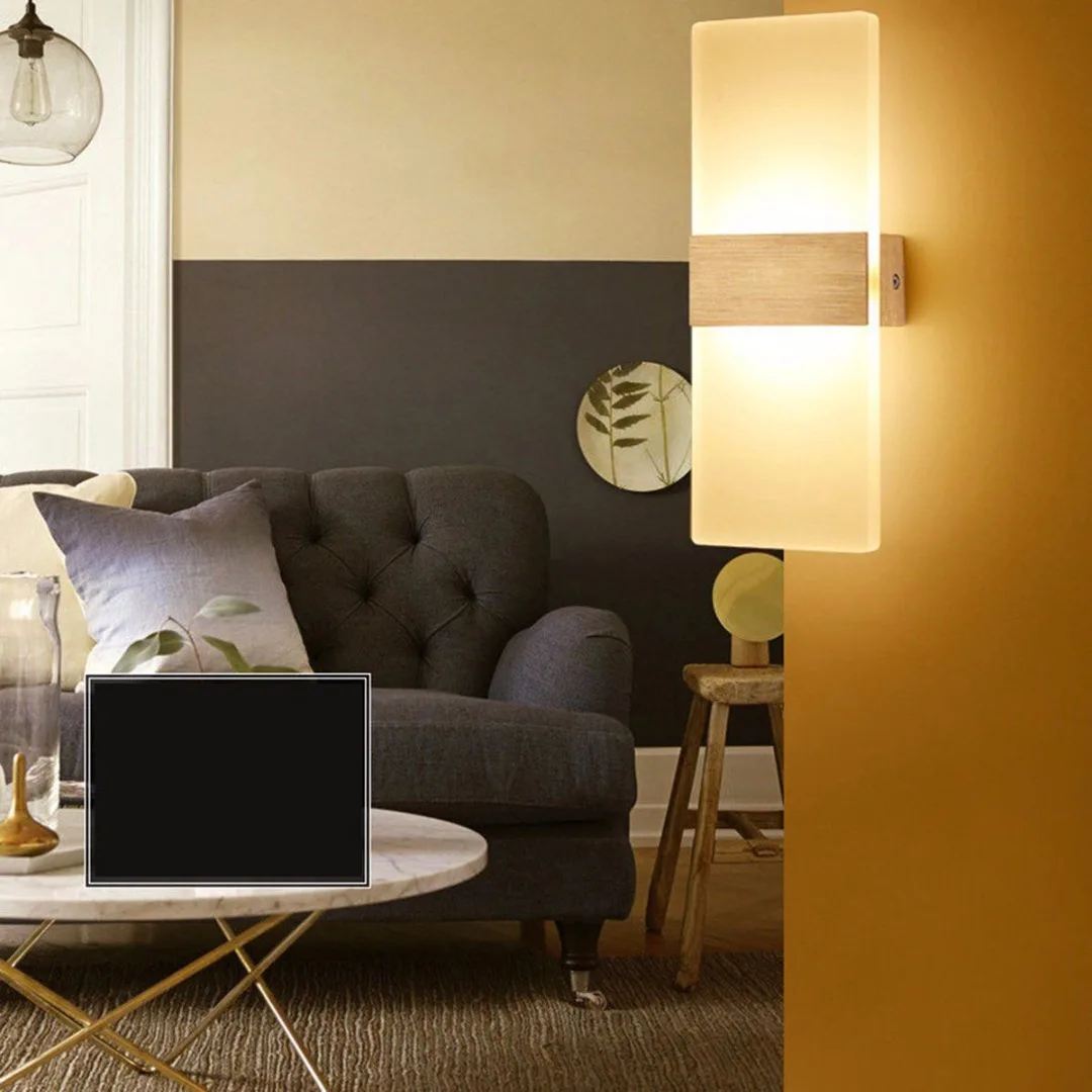 2019 Newest Modern LED Wall Light Up Down Cube Indoor Outdoor Sconce Light Lamp Decoration