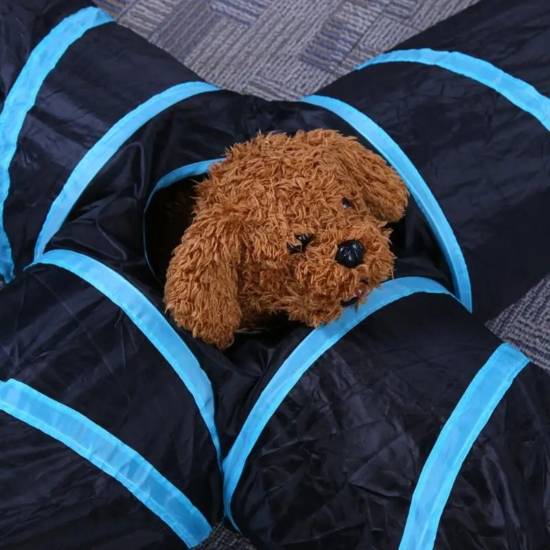 Foldable Pet Cat Play Tunnel Indoor Outdoor Pet Cats Training Toys for Cat Kitten Rabbit Animals Play Tunnel Tubes 2/3/4 Holes Foldable Pet Cat Play Tunnel Indoor Outdoor Pet Cats Training Toys for Cat Kitten Rabbit Animals Play Tunnel Tubes 2/3/4 Holes