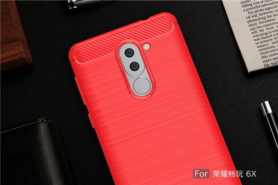 Soft TPU Case for Huawei Honor 6X Case Carbon Fiber Phone Cover for Huawei Honor 8 10 9 Lite V8 V10 V9 play 5C 5X 6A Magic Coque (12)