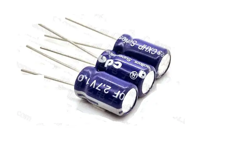 10 шт. емкости 2.7V1.0F супер конденсатор 2.7v1f 8*13 | Компьютеры и офис