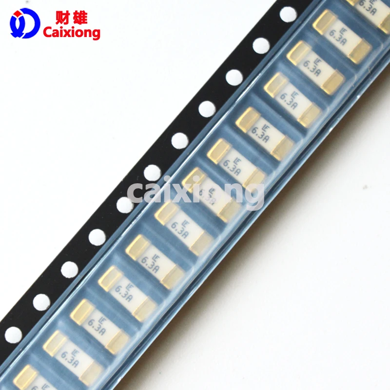 20 шт SMD предохранители 045106.3MRL 2410 1808 6.3A 125 В быстродействующий миниатюрный