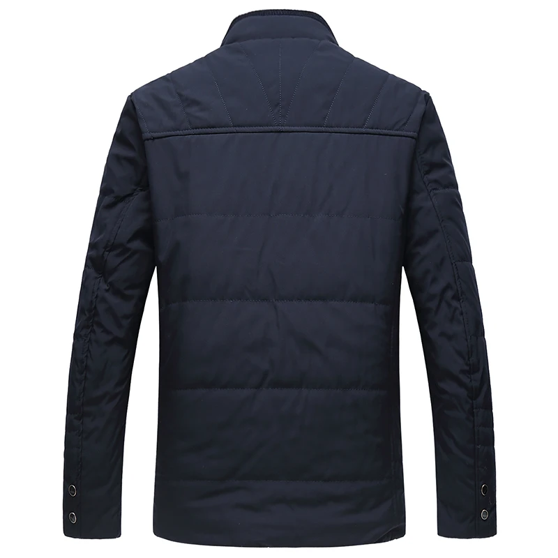HCXY, мужская зимняя куртка, толстый теплый пуховик для мужчин, верхняя одежда, парки на молнии
