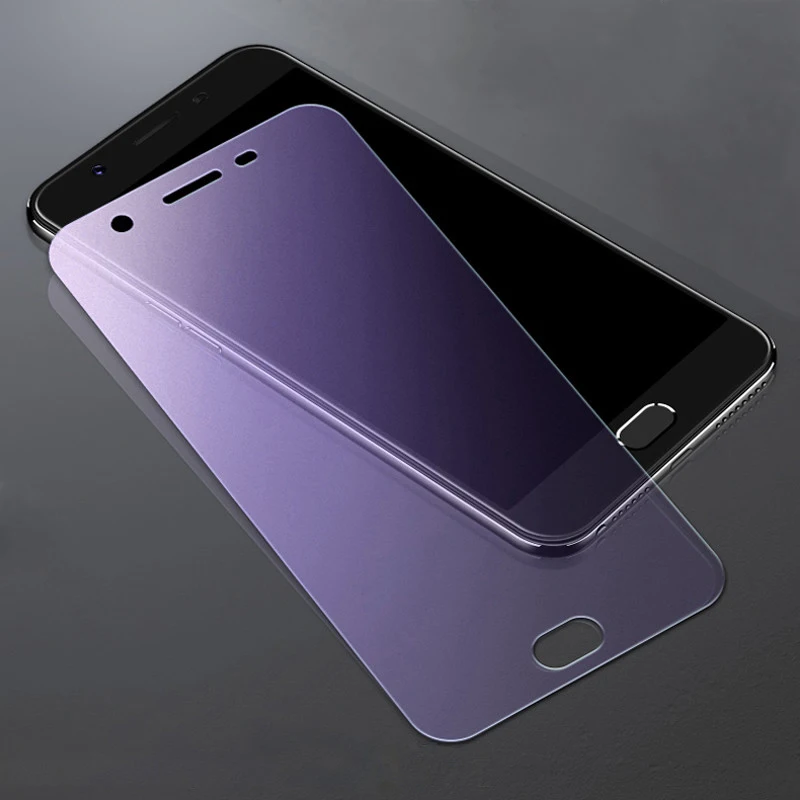 9H Frosted Anti Blu Ray Tempered Glass For OPPO F7 A57 A59 A77 A79 A83