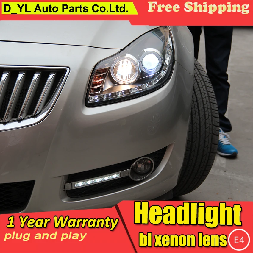 Автомобильная фара DY_L для Buick Regal 2009-2012 светодиодный ные фары DRL H7/D2H HID Ксеноновые