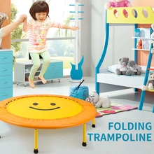 60 дюймов складной мини круглый детский батут дети высота весна прыжок кровать открытый Крытый Упражнения домашние игрушки батут Горячий