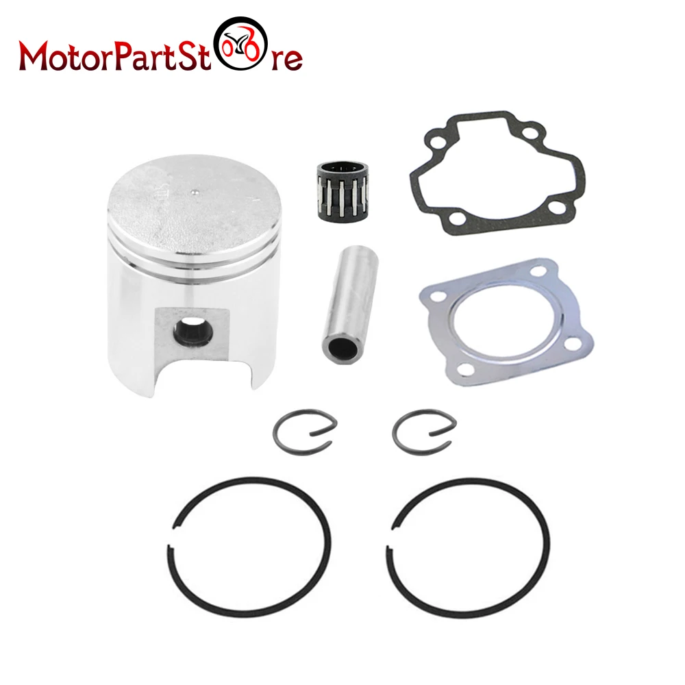 

9 in 1 Piston Kits With Rings Needle For YAMAHA PW50 PW 50 44MM Big Bore PW60 QT60 60cc
