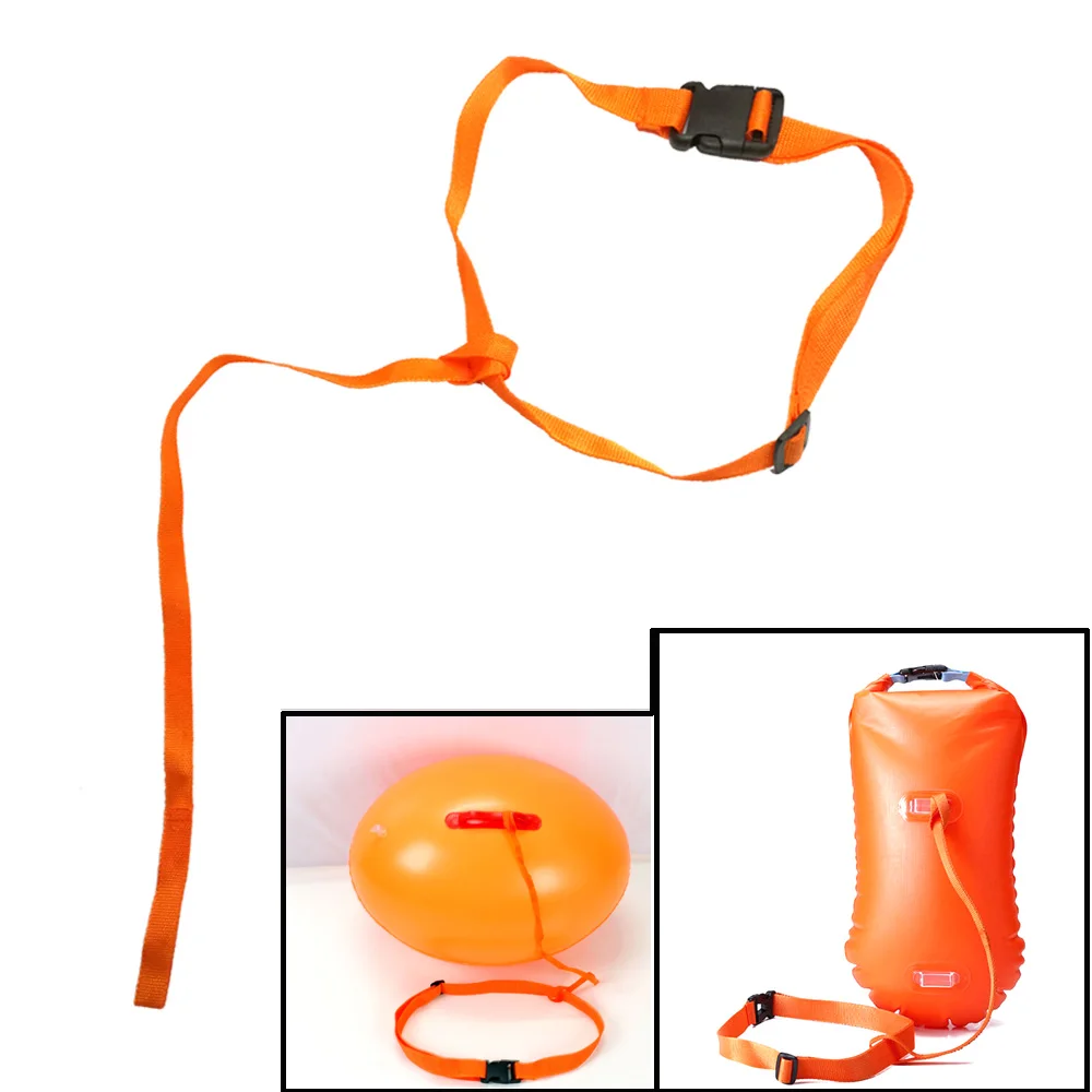1Pcs Inflatable Swimming Buoy Tow Float Air Bag Waist Belt Replacement qe CI 