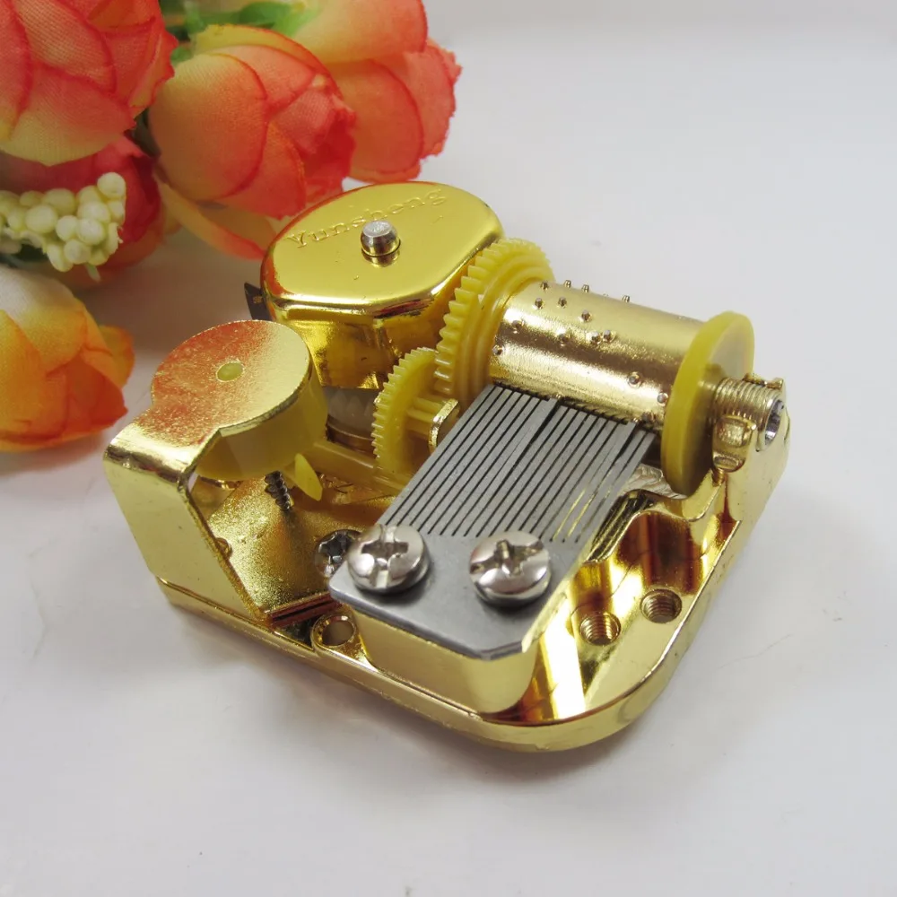 Механизм музыкальной шкатулки Golden wind тема Hedwig|wind up music box|music boxmusic box |