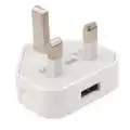 Умная вилка стандарта Великобритании для USB зарядное устройство 3 Pin Путешествия