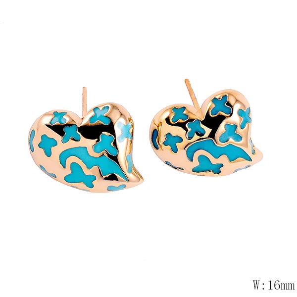 

TOT-9 Earrings Fashion Jewelry For Women Crystal Rhinestone Push Back Trendy the best brithday gift