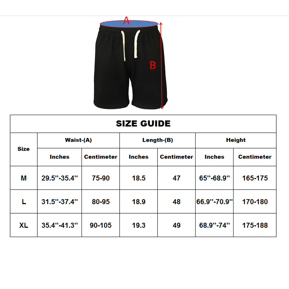 Men S Shorts Inseam Chart