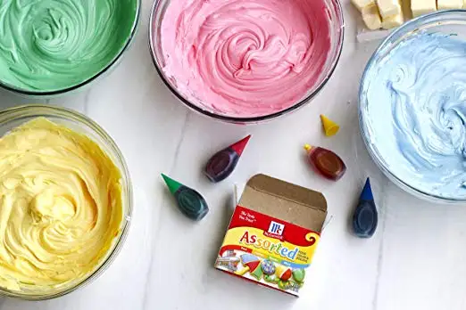 4 Warna Botol Set McCormick Aneka Makanan Warna dan Telur Pewarna|Kue Cetakan| - AliExpress