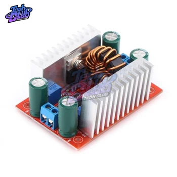 

DC-DC Power Converter Boost Module Step-up Constant Power Supply 400W 15A Module 8.5V-50V to 10V-60V LED Boost Module