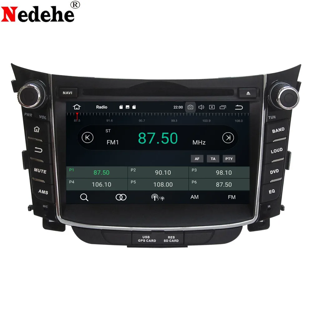 Восьмиядерный 4G ram Android 9,0 автомобильный DVD gps навигатор для HYUNDAI I30 2011 2012 2013 Автомобильный Радио Стерео Bluetooth wifi 4G