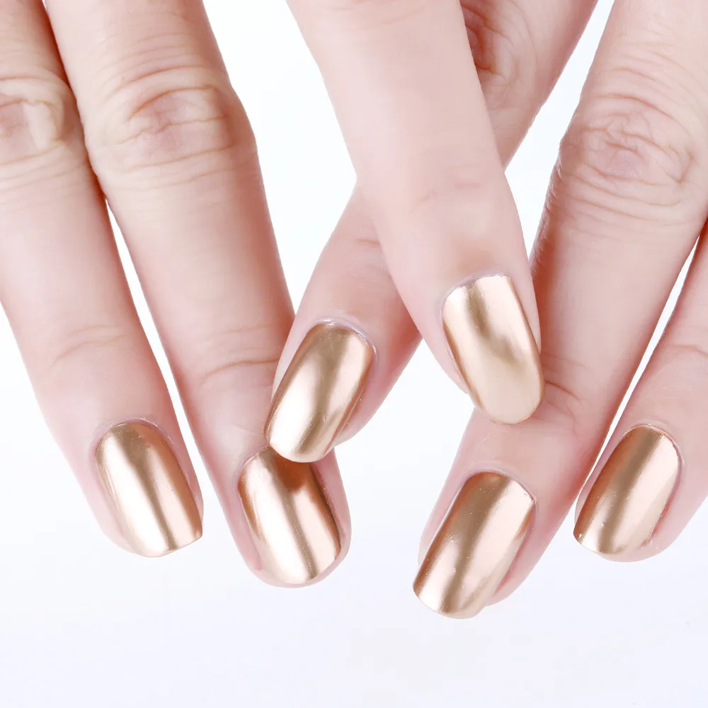 

6-color mirror nail polish plating silver metallic long-lasting base oil nail decoration gel Gel DIY