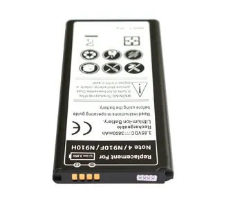 

50pcs/lot 3800mAh EB-BN910BBE(BBK/BBU) Replacement Battery For Samsung Galaxy Note IV 4 N910 N910F N910H N910S N910U N910L