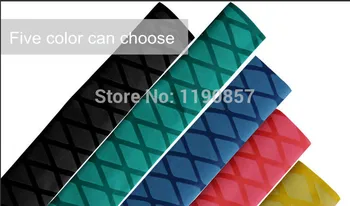 

1meter of 35mm Fishing Rod Pole Handle Non Slip GripTextured Heat Shrink Tubing sleeve for fishing rod