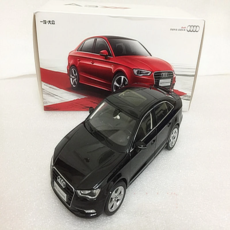 Белый/черный 1:18 Модель автомобиля Audi A3 2012 Седан сплав мини автомобиль миниатюрный автомобиль коллекция подарков