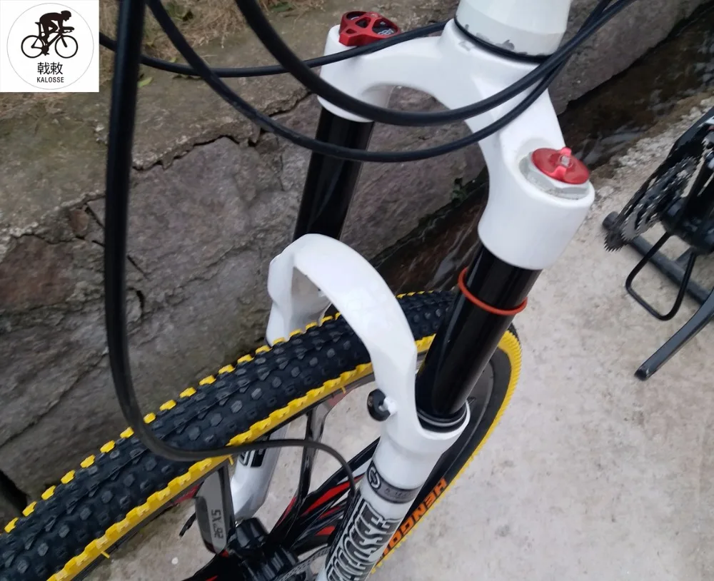 Clearance Kalosse Soft-tail mountain bicycle   Foldable   Hydraulic brakes  mountain bike   bicycle Folding  26er  24/27/30 speed 3