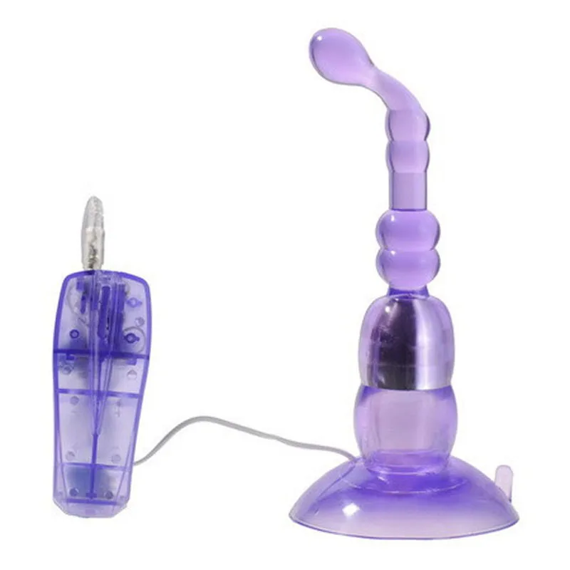 AA003570 Crystal Sucker Jelly Vibrating Anal Plug Toys Real Skin Feeling Adult Sex Toys Vibrator Dildo Penis For Women Sex Game Products (2)