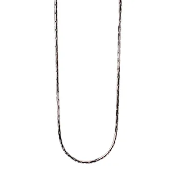 

JustNeo solid 925 sterling silver cardano chain necklace,Basic Chains for Pendants