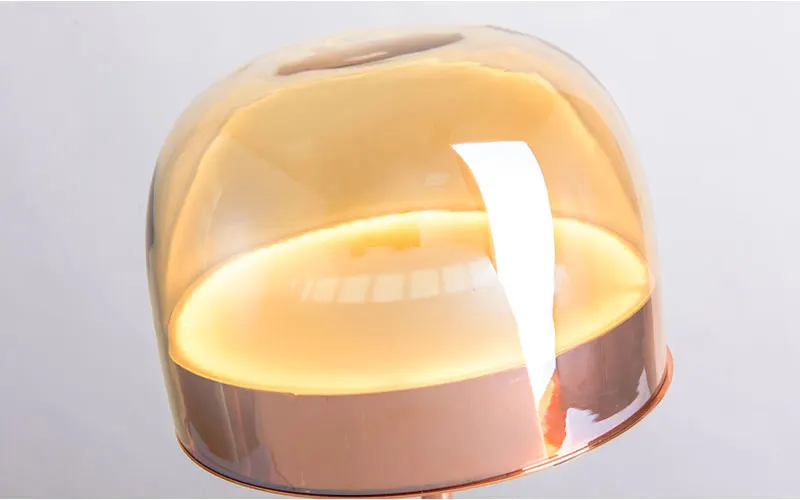 Modern Nordic Minimalist Metal Glass Table Lamp Italy Design Rose Gold Table Light Bedside Lamp For Living Room Study Bedroom (12)