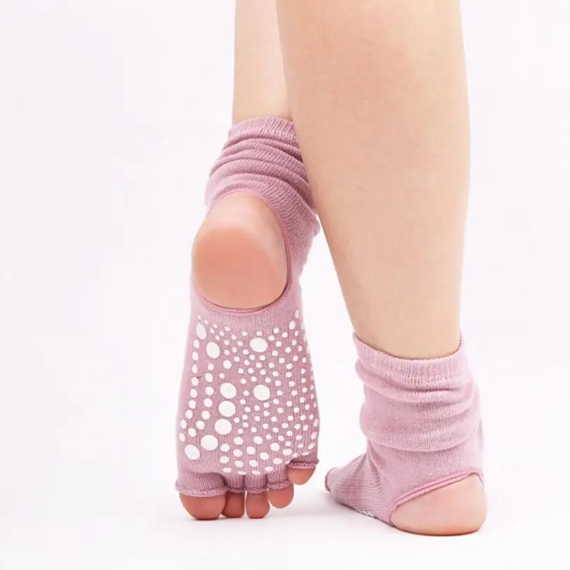 

Women Yoga Five Fingers Anti Slip Cotton Socks Comfortable Socks High quality Yoga Socks Quick-Dry Anti-slip Damping Bandage
