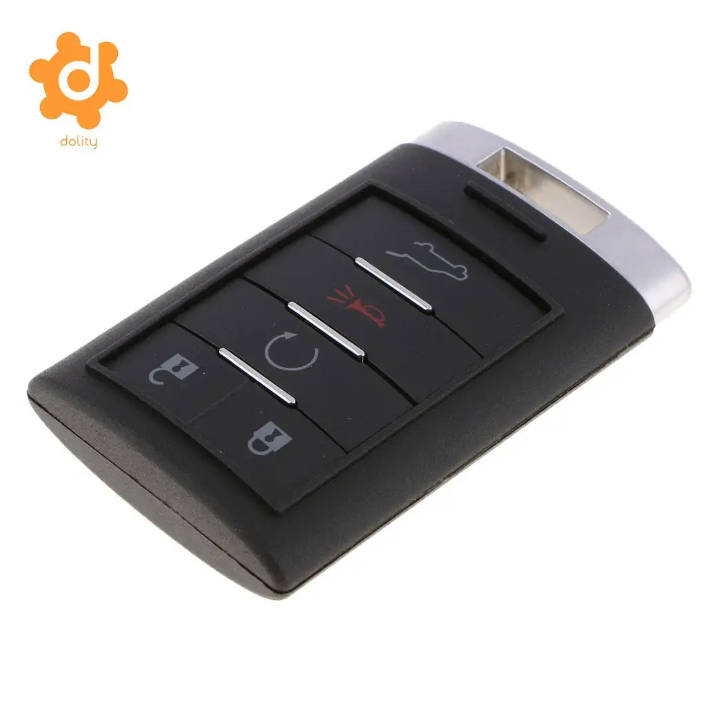 5 Buttons FOB #1 Keyless Entry Remote For Cadillac