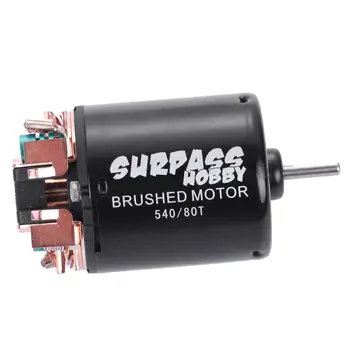

WOTT SURPASS HOBBY 540 80T Brushed Motor for 1/10 Off-Road Rock Crawler Climbing RC Car RC Brushed Motors
