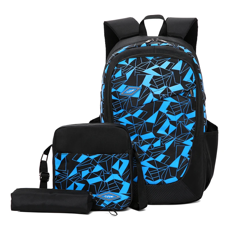 

Laptop Backpack Men Women Casual Daypacks Daily Softpacks Unisex Luxury Travel Nylon Notebook Large Size Backpacks Sets 3 Pieces