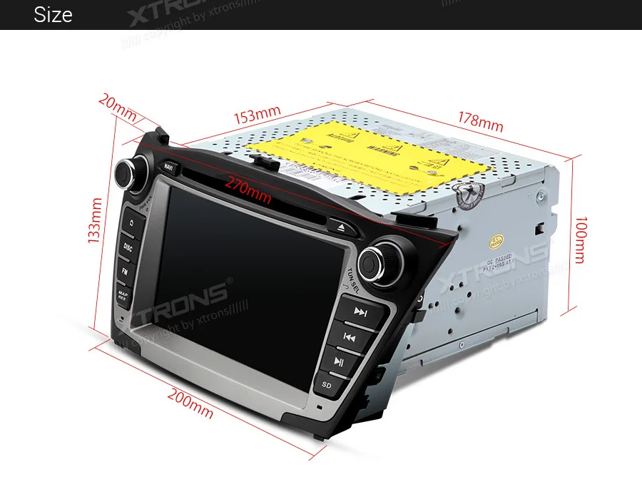 Perfect XTRONS Android 9.0 Car DVD Player for Hyundai IX35 Tucson Generation 2009 2010 2011 2012 2013 2014 2015 Radio GPS OBD TPMS WIFI 25