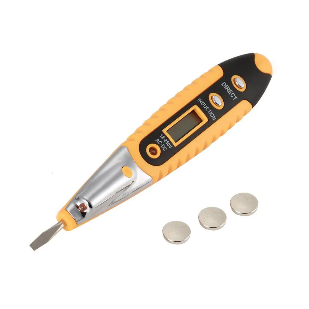 

AC-2 Non-Contact Tester Pen Induction Test Pencil Electric Tester Pen With LED Light Voltage Electric Detectors Tester Meter