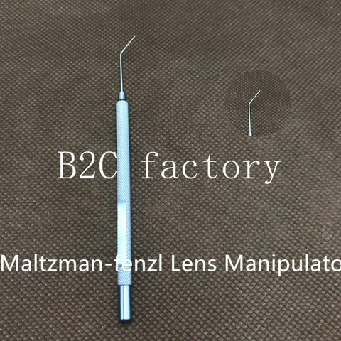 Peças de Titânio de Alta Forma de Ponta Qualidade V-em Maltzman-fenzl Manipulador Lente Oftálmica Instrumentos Cirúrgicos 1