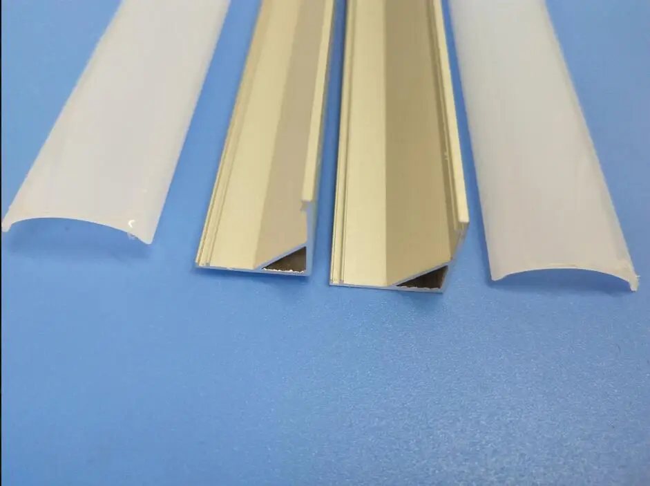 Шэньчжэнь производства- Coner светодиодные алюминиевые профили для светодиодных лент освещения/алюминиевый кухонный шкаф угловой