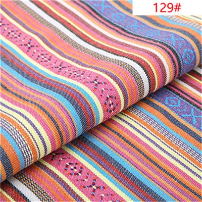 Новинка 100X150 см полиэстер/хлопок ткань этнические декоративные ткани для чехол для дивана и диванных подушек ткани занавески 22 стиля - Цвет: 129