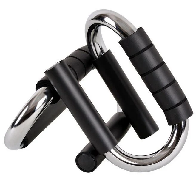 

high strength electroplating S-Shape Push-Up Rack Portable Push-Up Stand S style Push-Up frame fitness equipment