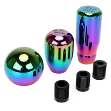 Universal Auto Gearstick Car-styling Colorful Manual Transmission Gear Shift Knob Aluminum Shifter for Honda VW BMW