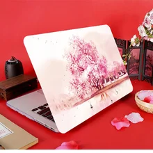 Жесткий чехол для ноутбука с клавиатурой для Apple Macbook Air Pro retina Touch Bar& ID 11 11,6 12 13 13,3 15 дюймов