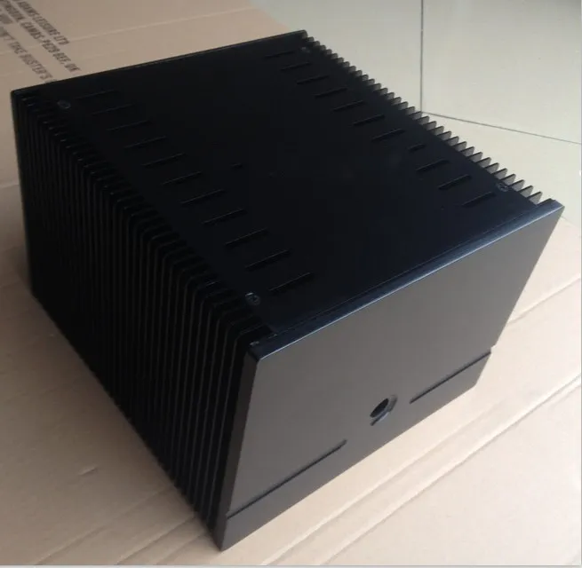D 008 CNC все алюминиевый корпус Чехол коробка шкаф для DIY аудио усилитель мощности 245