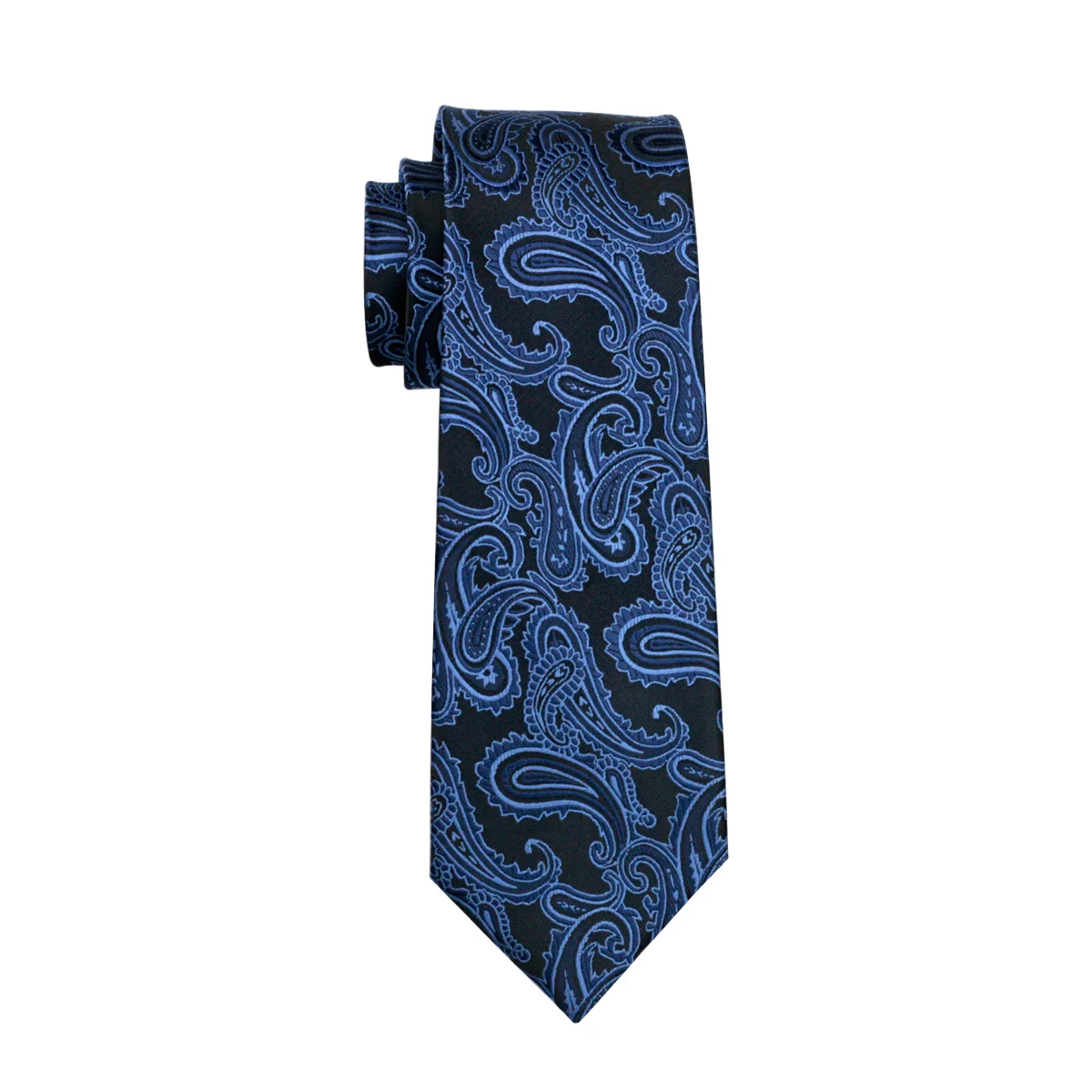 FA-981 Barry. Wang мужские галстуки голубой Пейсли шёлк-жаккард галстук носовой платок запонки набор мужской бизнес подарок галстуки для мужчин