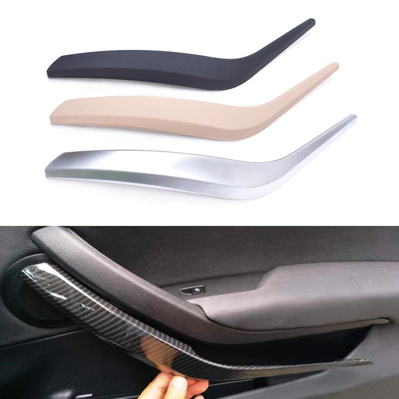 

Car Interior Door Handles Panel Pull Trim Frame Cover for BMW X1 2010 2011 2012 2013 2014 2015 2016