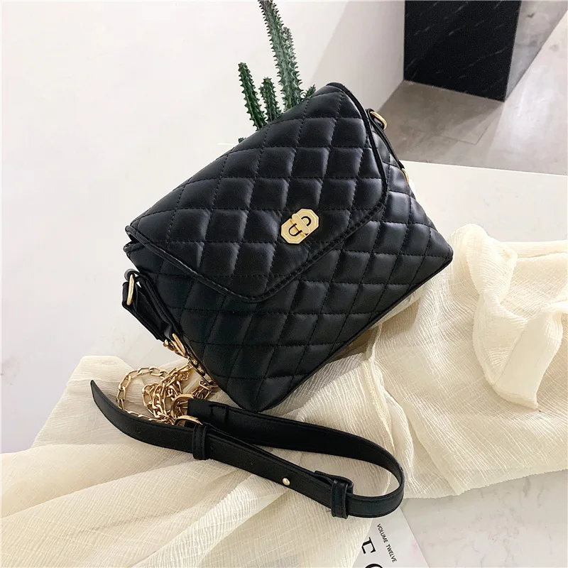 

Female Lattice Crossbody Bags For Women 2019 Quality Leather Luxury Handbags Designer Sac A Main Ladies Shoulder Messenger Bag