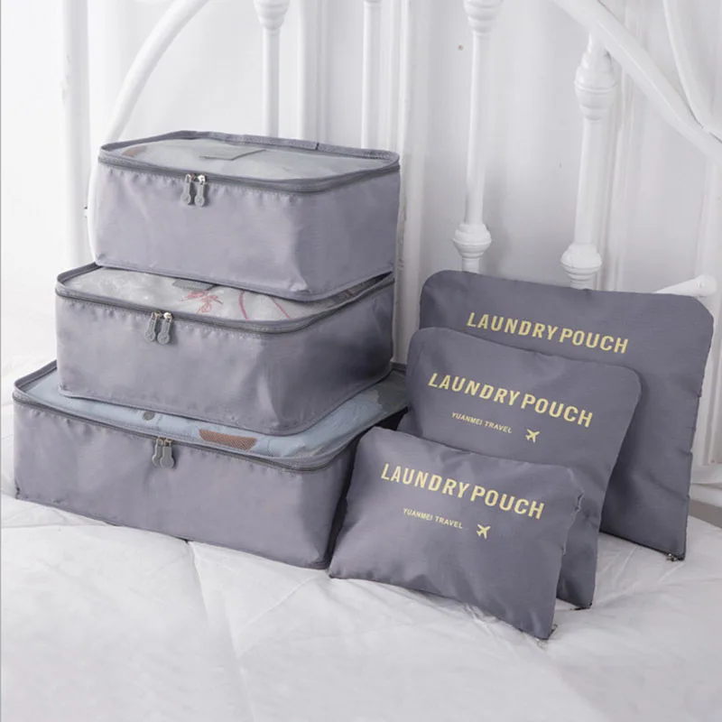 Mara's Dream Женская дорожная сумка 6 шт. набор водостойкая нейлоновая женская сумка модная удобная мужская и женская дорожная сумка для