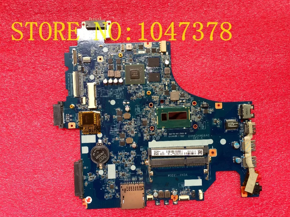 

Wholesale FOR SONY Vaio SVF153 Motherboard DAHKDAMB6A0 SN:A2011593A with SR17Q  Non-Integrated 100% fully tested