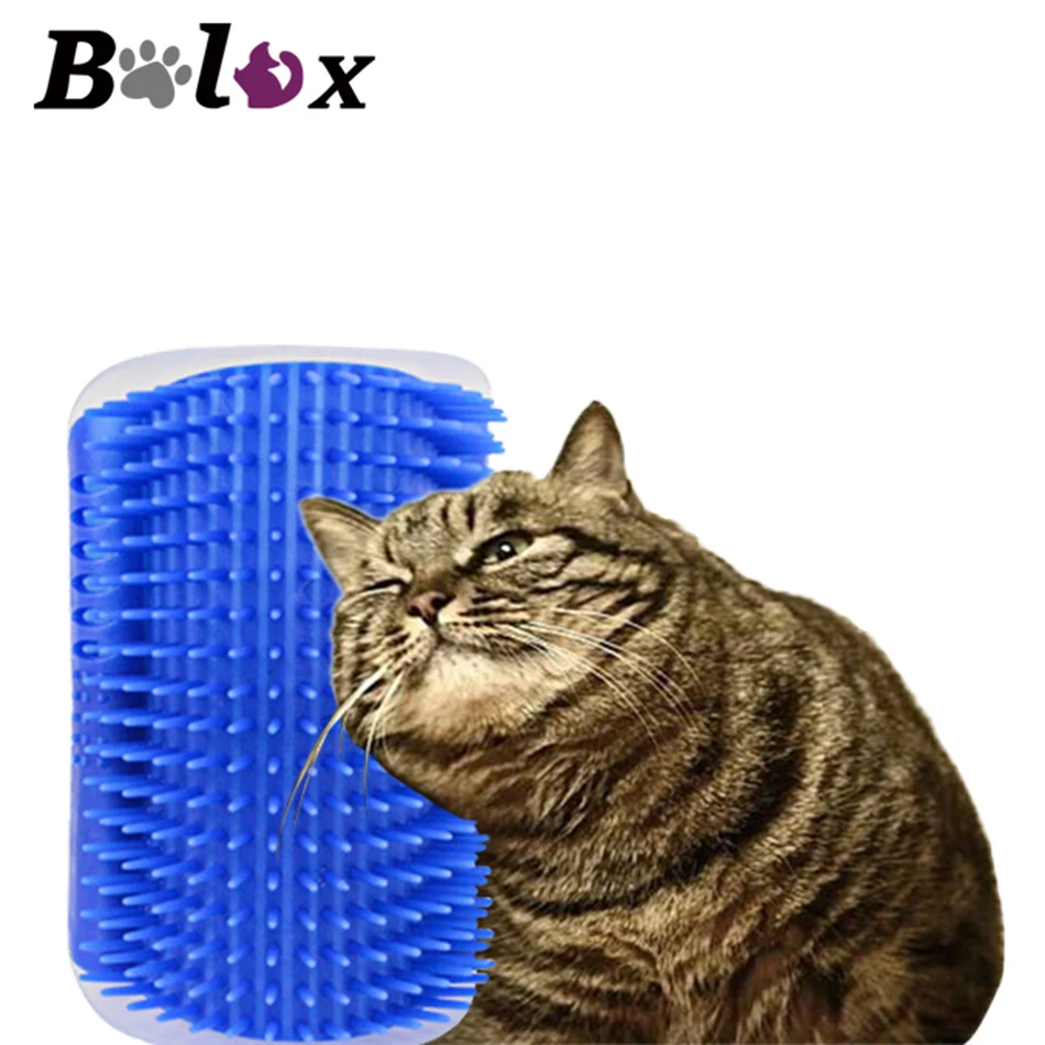 Cats Multifunction Plastic Comb Removable Corner Message Itching Device for Cats Dogs Pet Toys Pet Grooming Cats Dogs Products