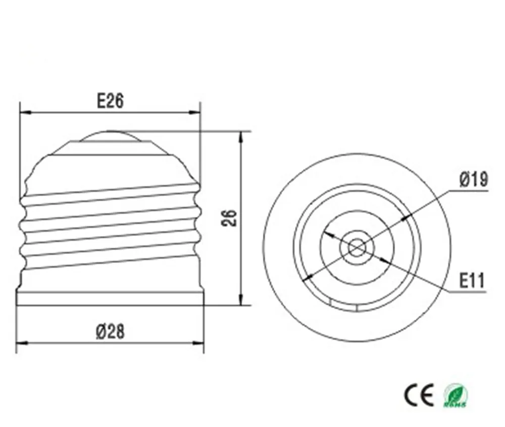 Z1072 E11-E26 Adapter (2)