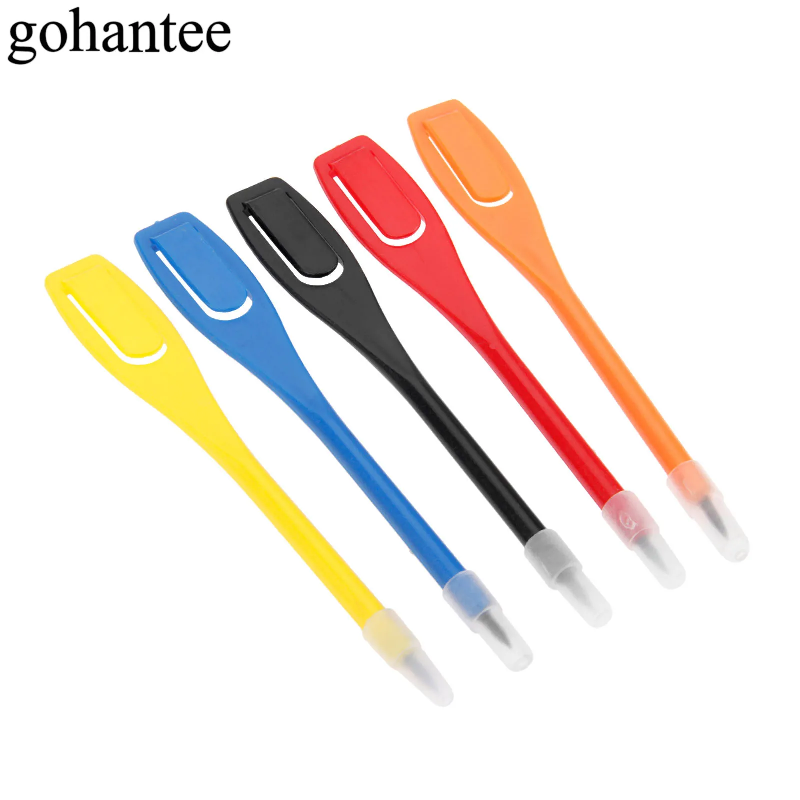 

gohantee 50 Pcs of Lot Golf Marker Pencils Scoring Record Golf Pen Recording Clear Mud Tool Golf Pencil Score Card Pens 5 Colors