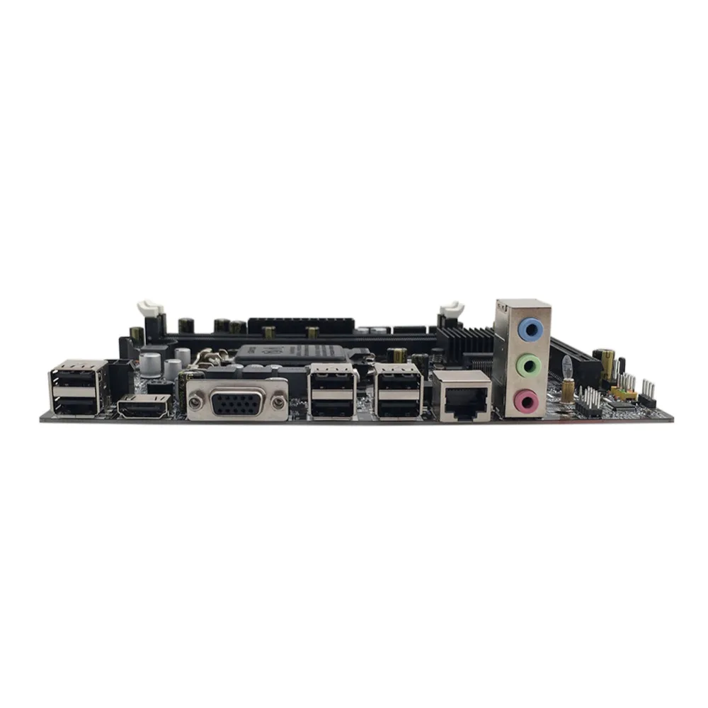 

Computer DDR3 Motherboard for Intel H55 1156Pin Full Solid State Support for Intel I3 i5 i7 Series CPU