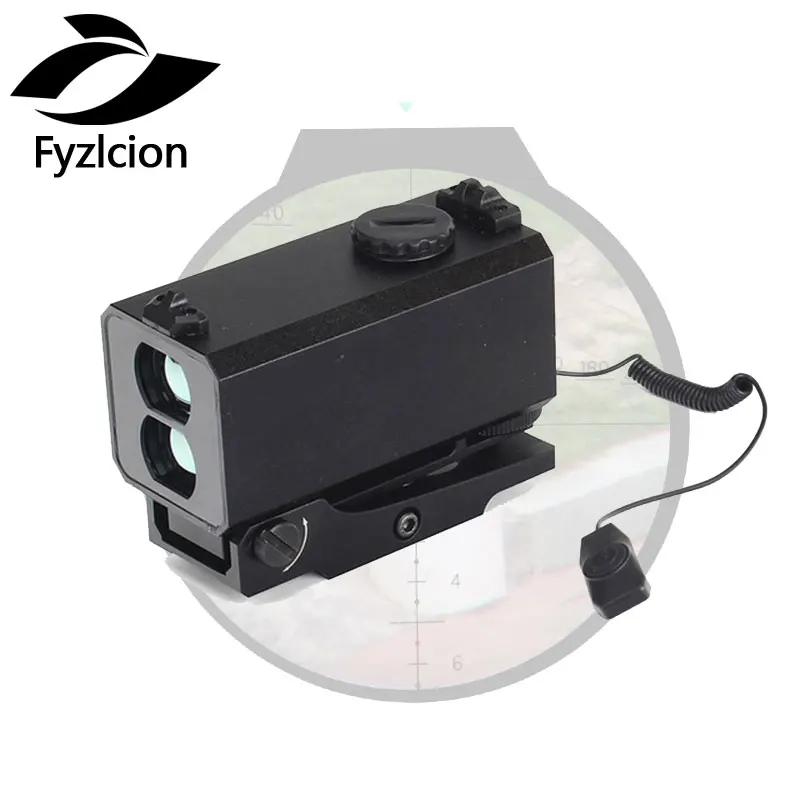 

Tactical Hunting 5-700M Mini Laser Rangefinders with Picatinny Weaver Rail Mount Color OLED Display Rifle Scope Sight